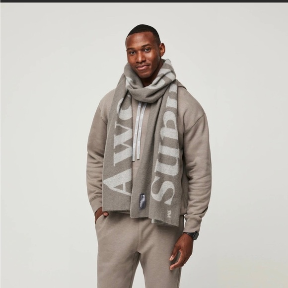 NWT Figs Awesome Humans Scarf in Fawn - Picture 3 of 4